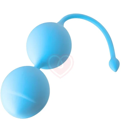 Вагинальные шарики со смещённым центром тяжести A-Toys by Toyfa Trot голубые фото 2