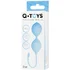 Вагинальные шарики со смещённым центром тяжести A-Toys by Toyfa Trot голубые фото 6