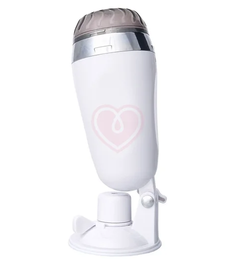 Мастурбатор вагина с вибропулей и присоской A-Toys by Toyfa Coochy белый фото 1