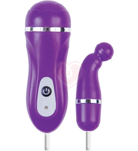 Виброяйцо с пультом управления Toyfa A-toys Beany фиолетовое фото 1