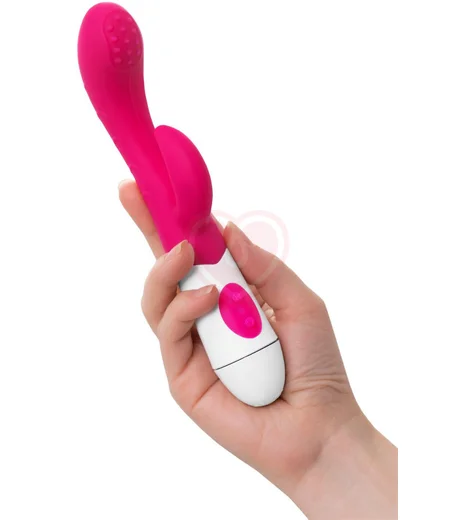 Вибратор-кролик A-Toys by Toyfa Nessy розовый фото 4