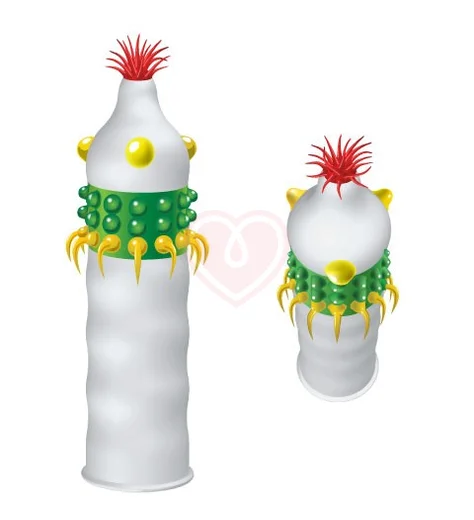 Презерватив Luxe maxima Сигара Хуана с усиками и шариками 1 шт фото 2