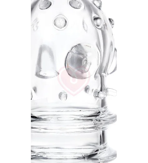 Стимулирующая насадка на пенис с усиками ToyFa A-Toys 15 см фото 4