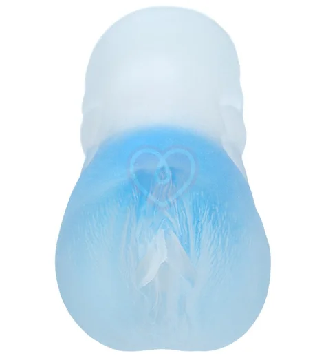 Прозрачный реалистичный мастурбатор ToyFa Juicy Pussy Subtle Crystal фото 2