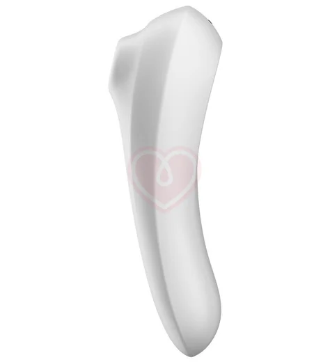 Вакуумно-волновой вибратор с приложением Satisfyer Dual Pleasure белый фото 3