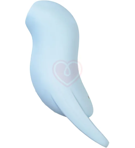 Вакуумый вибростимулятор клитора Satisfyer Pocket Pro 1 голубой фото 4