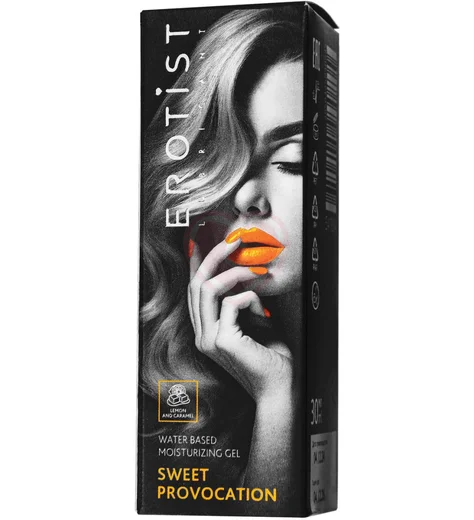 Съедобный лубрикант Erotist Sweet Provocation Lemon And Caramel лимон и карамель 30 мл фото 4