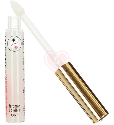 Прозрачный бальзам для губ Joker с феромонами 6 мл фото 2