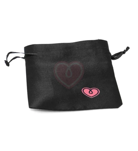 Анальная силиконовая минипробка LolaGames S чёрная с прозрачным кристаллом фото 4