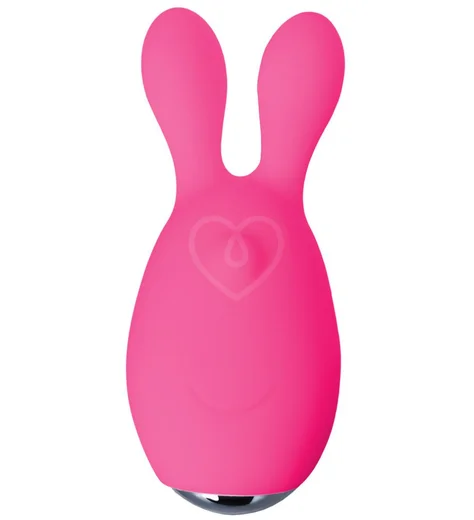 Виброяйцо и вибронасадка на палец Jos Vita розовая фото 9