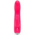 Небольшой вибратор с клиторальным стимулятором Happy Rabbit розовый фото 2