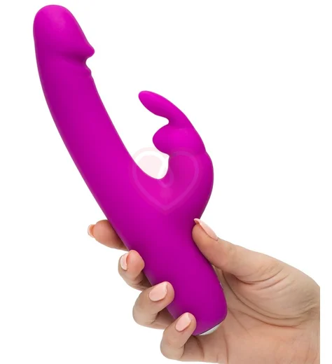 Вибратор Happy Rabbit Slimline Realistic лиловый фото 3