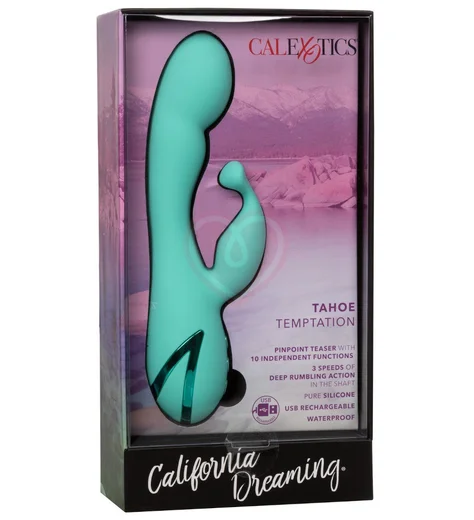 Вибратор Tahoe Temptation с криторальным стимулятором фото 5
