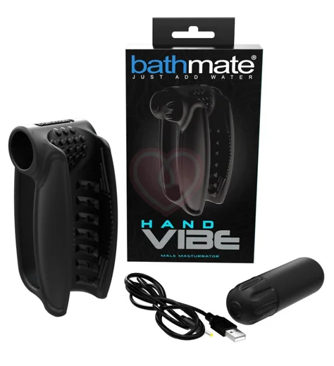 Открытый мастурбатор с вибрацией Bathmate Hand Vibe фото 2