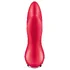 Вытянутая вибропробка с ротацией и приложением Satisfyer Rotator Plug 1+ красная фото 4