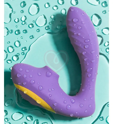 Вибратор с вакуумной стимуляцией Romp Reverb сиреневый фото 6