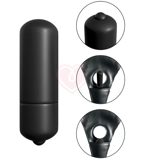 Анальный страпон с вибрацией Vibrating Strap-On For Him фото 3