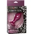 Анальная пробка с кристаллом и вибрацией Power Gem Vibrating Crystal Probe розовая фото 3