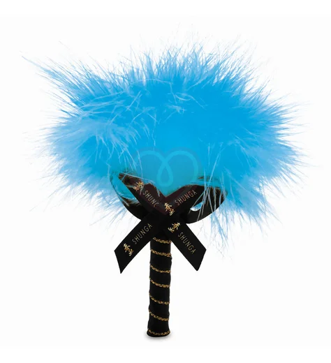 Массажная пудра с перышком Shunga Kissable Massage Powder Кокосовое волнение фото 4