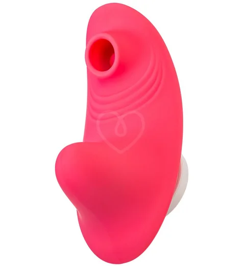 Вакуумно-волновой стимулятор с пультом ДУ Jos Xiari розовый фото 7