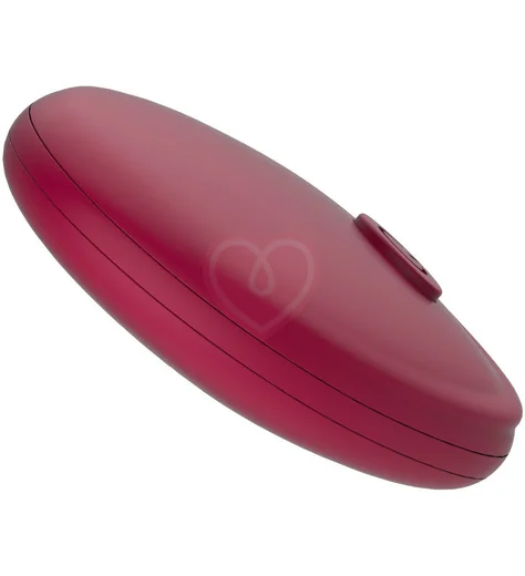 Двойной вибратор с дистанционным управлением SVibe Snail Gizi Duo бордовый фото 8