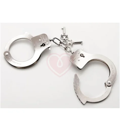 Металлические наручники '50 оттенков серого' You Are Mine Metal Handcuffs фото 2