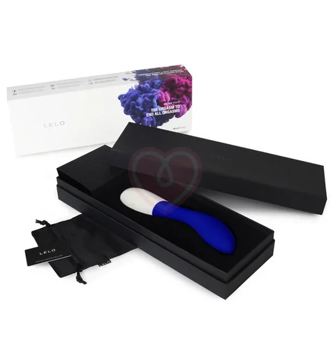 Вибратор с массажем точки G LELO Mona Wave синий фото 2