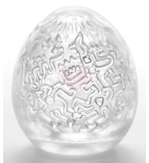 Мастурбатор яйцо Tenga&Keith Haring Egg Party фото 2