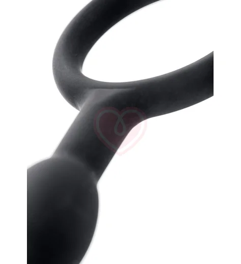 Анальная цепочка со звеньями Toyfa A-toys М чёрная фото 4
