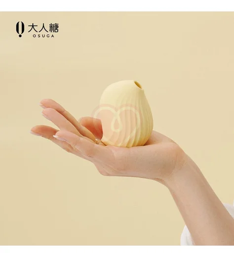 Вакуумный вибростимулятор Osuga Cuddly Bird жёлтый фото 3