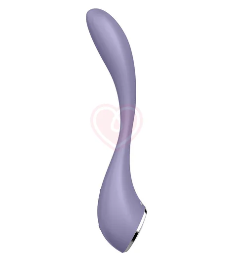 Гибкий вибратор Satisfyer G-Spot Flex 5+ с управлением от приложения фиолетовый фото 2