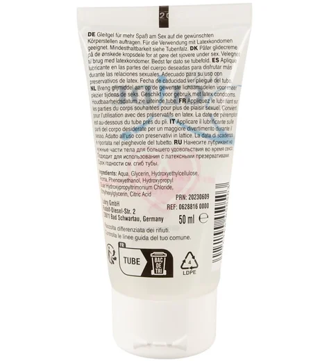 Ароматизированный лубрикант Just Glide Клубника 50 мл фото 2