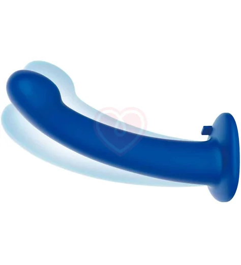 Изогнутый вибрострапон Pegasus с пультом управления 20 см синий фото 5