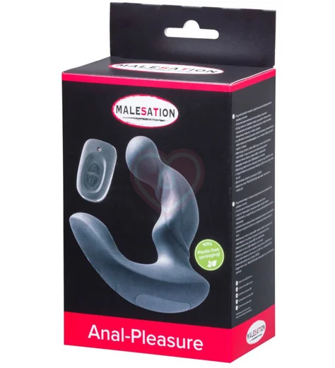 Вибростимулятор простаты с пультом ДУ Malesation Anal-Pleasure фото 4