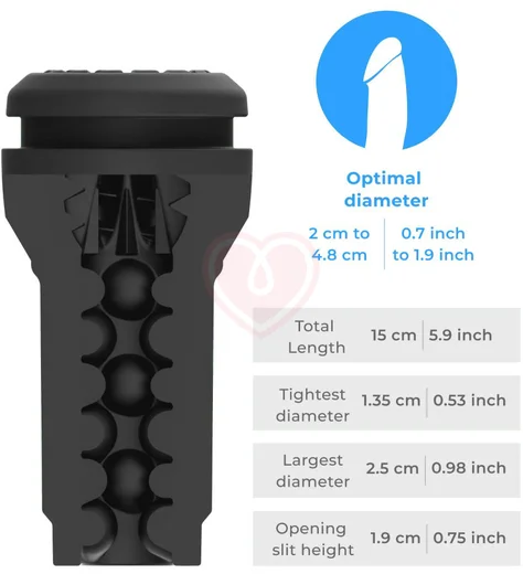 Набор мастурбатор Feel Pocket Stroker и насадка PowerBlow с эффектом всасывания фото 9