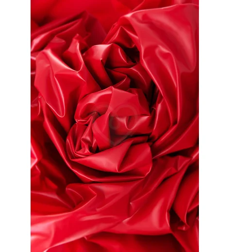 Виниловая простыня для секса Black Red by Toyfa красная фото 3
