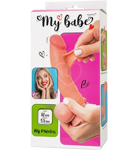 Реалистичный фаллоимитатор на присоске My Babe My Priceless фото 11