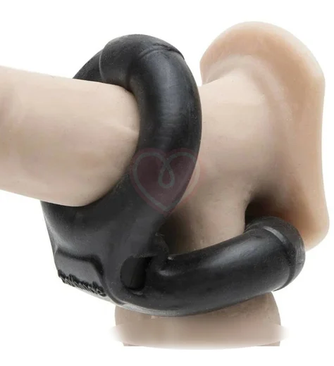 Эрекционное кольцо с вибропулей Bathmate Vibe Ring Eight чёрное фото 4