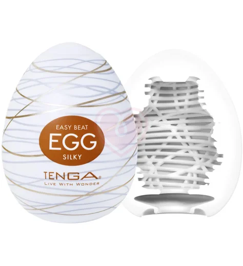 Мастурбатор яйцо Tenga Egg Silky New фото 3