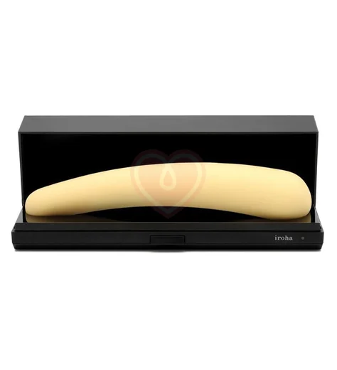 Нежный вибратор Tenga Iroha Mikazuki жёлтый фото 3