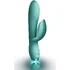 Вибратор с клиторальным стимулятором Every Girl Rabbit Vibrator бирюзовый фото 2