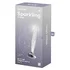 Стеклянный фаллоимитатор Satisfyer Sparkling Crystal прозрачный фото 4