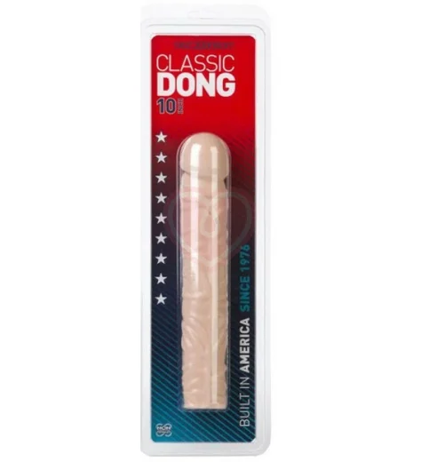 Большой фаллоимитатор Classic Dong 25 см телесный фото 2