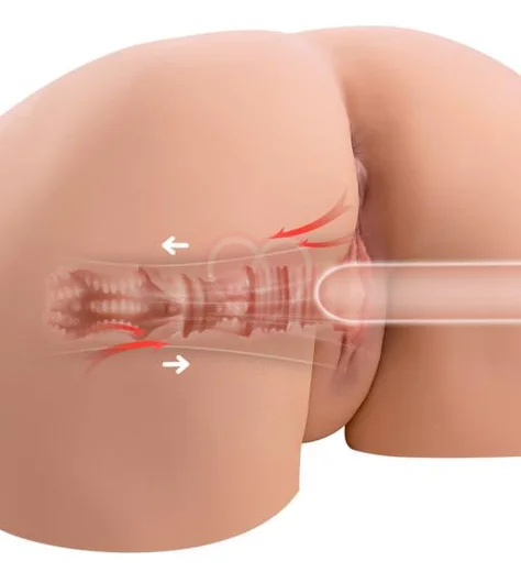 Мастурбатор Michelle Ass с вагиной и функцией пенетрации фото 8