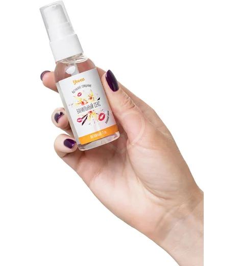 Съедобная гель-смазка Yovee Ванильный секс с Д-Пантенолом и вкусом ванильных сливок 50 мл фото 2