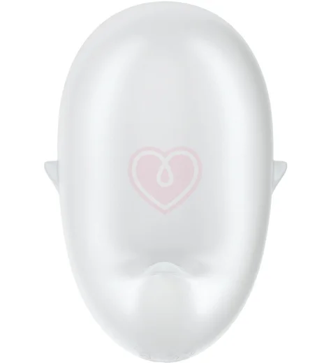 Вакуумый вибростимулятор клитора Satisfyer Cutie Ghost белый фото 5