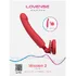 Вибратор на присоске реагирующий на движение Lovense Mission 2 красный фото 3