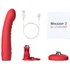 Вибратор на присоске реагирующий на движение Lovense Mission 2 красный фото 4