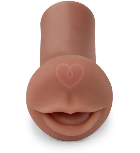 Мастурбатор-ротик Coed Cocksucker коричневая фото 3