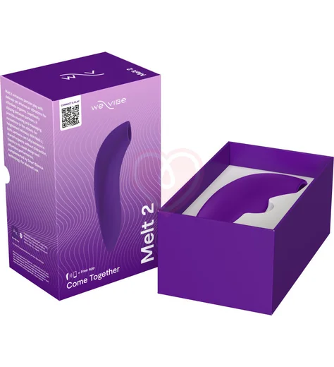 Бесконтактный клиторальный стимулятор We-Vibe Melt 2 фиолетовый фото 5